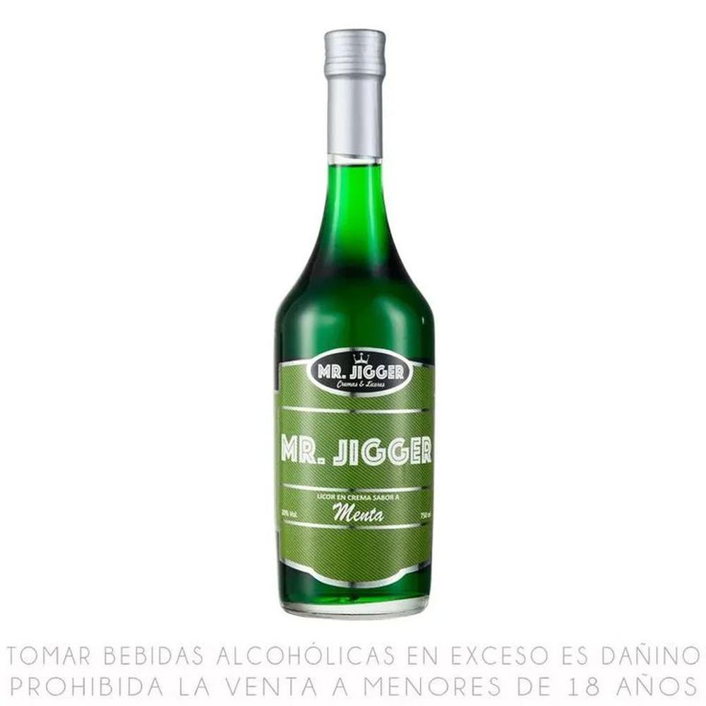 Licor MR JIGGER Menta Botella 750ml