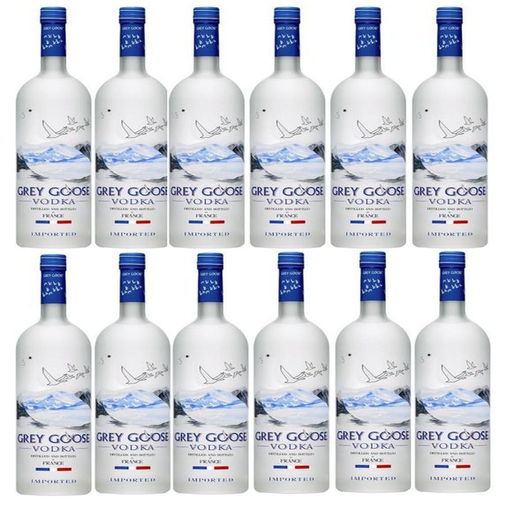 VODKA GREY GOOSE ORIGINAL BOTELLA 1L - 12 UND