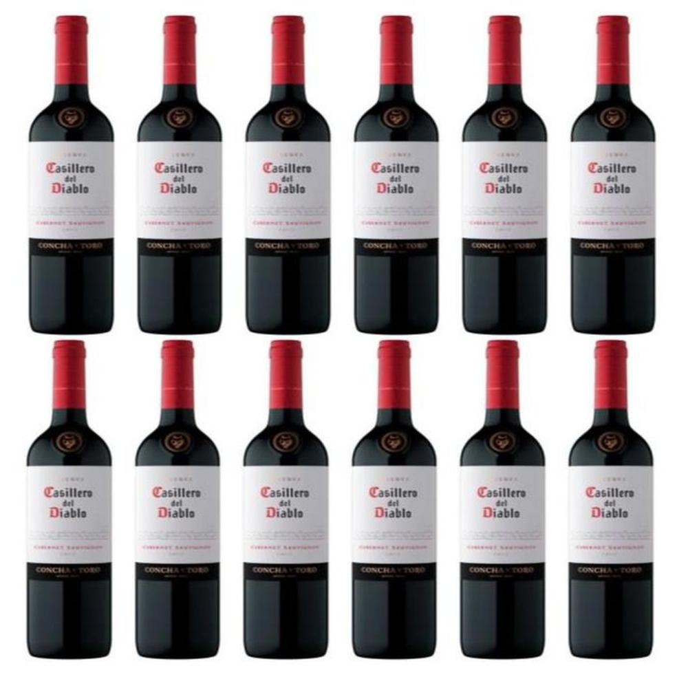 Vino Casillero del Diablo Cabernet Sauvignon 750ml - 12 UND