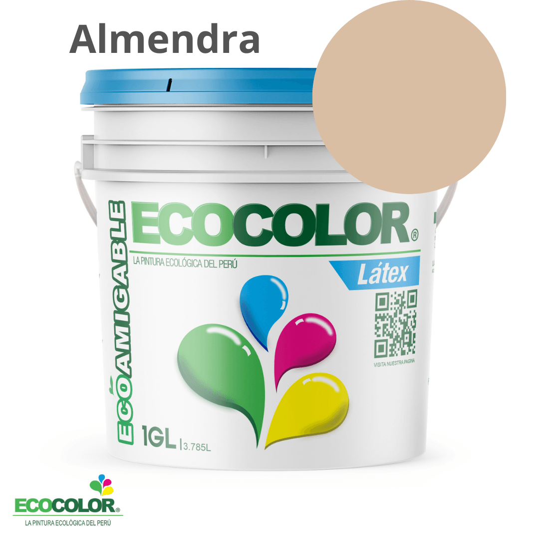 Pintura Ecológica LATEX 1 Galón Almendra