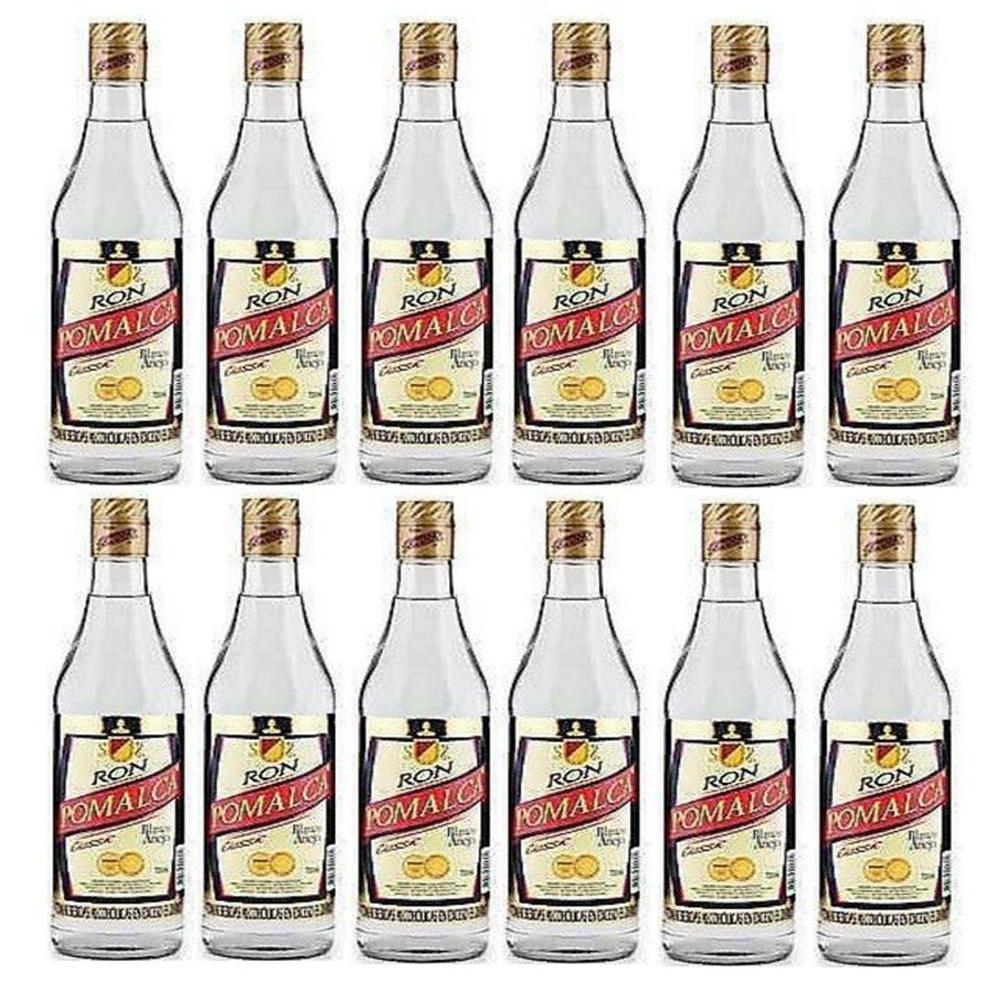 Ron Pomalca Blanco Añejo 750ml - 12 UND