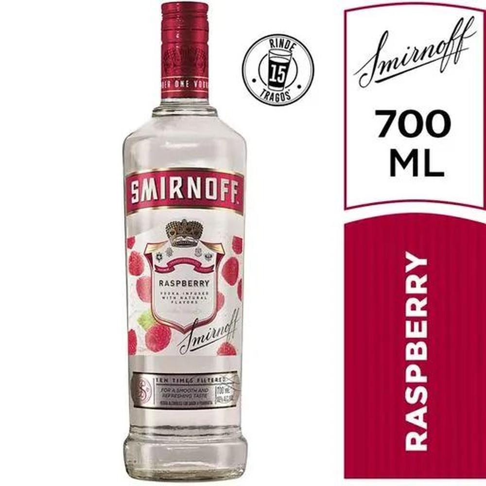 VODKA SMIRNOFF RASPBERRY 700ML