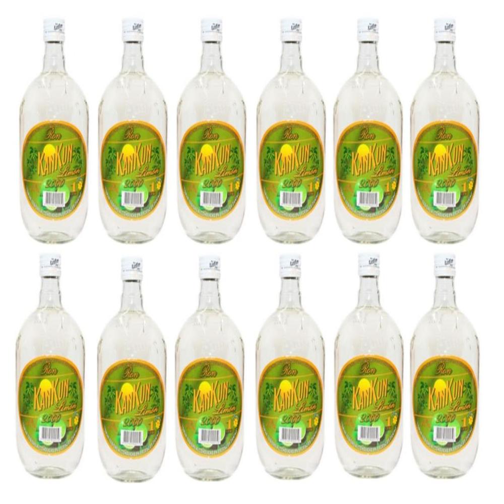 Ron KANKUN Limón 1L - 12 UND