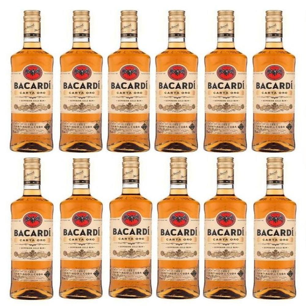 Ron Bacardí Carta Oro 980ml - 12 UND