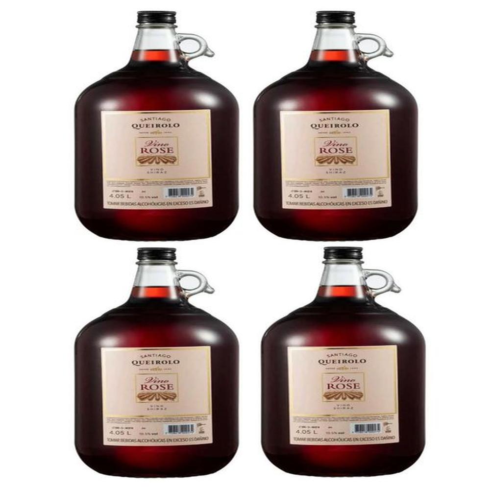 Vino Santiago Queirolo Rose 4L - 4 UND