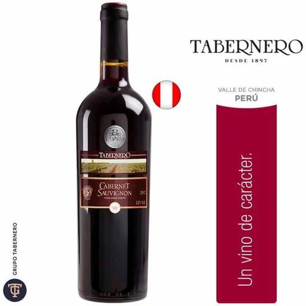 Vino Tinto Cabernet Sauvignon Botella 750ml
