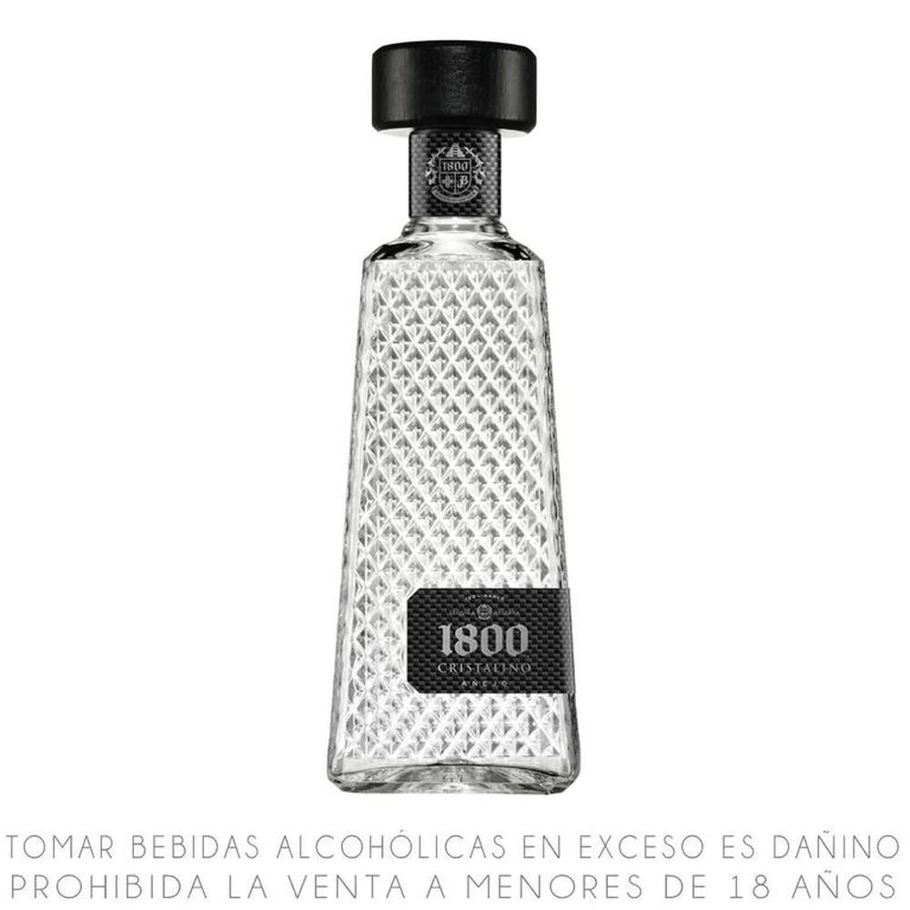 TEQUILA 1800 CRISTALINO 700 ML