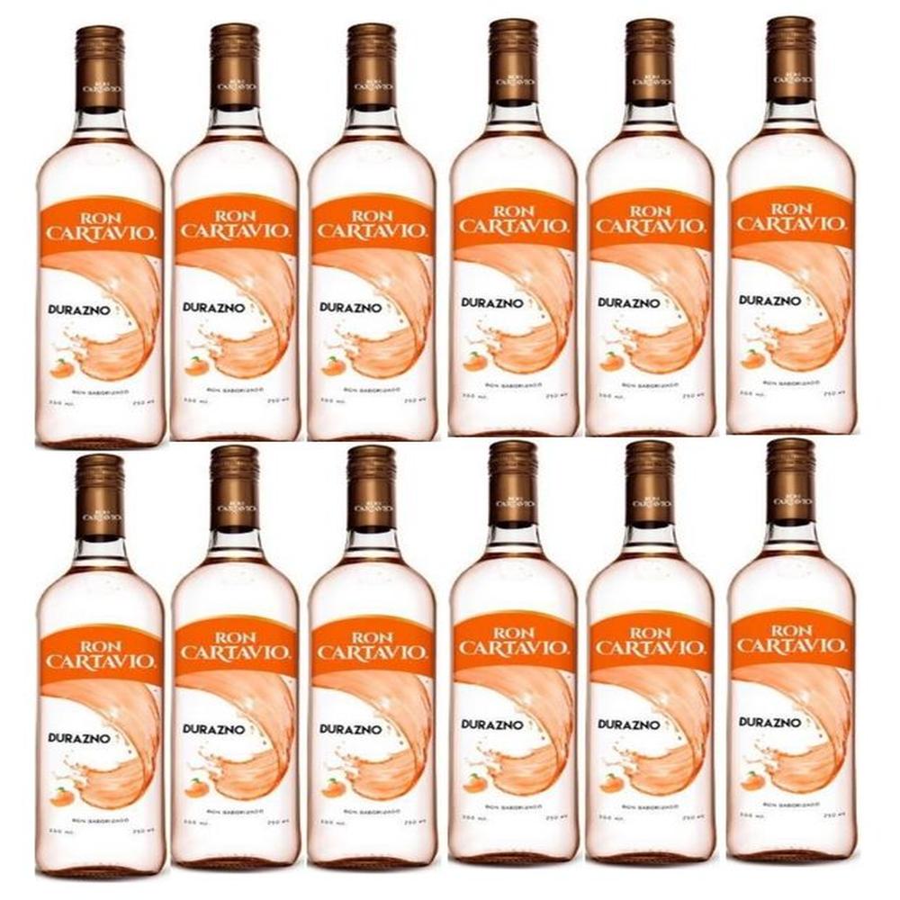 Ron Cartavio Durazno 750ml - 12 UND