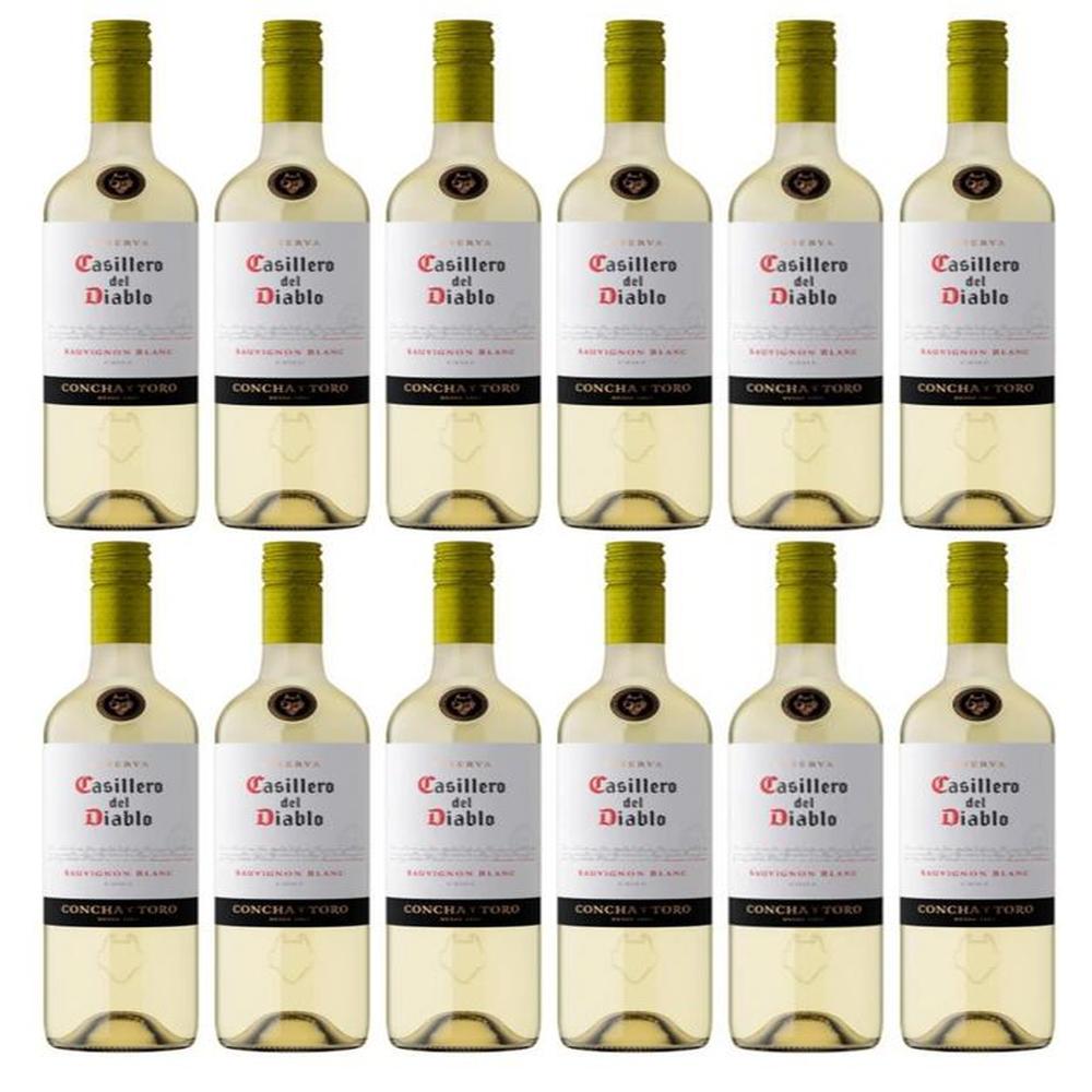 Vino Casillero del Diablo Sauvignon Blanc 750ml - 12 UND