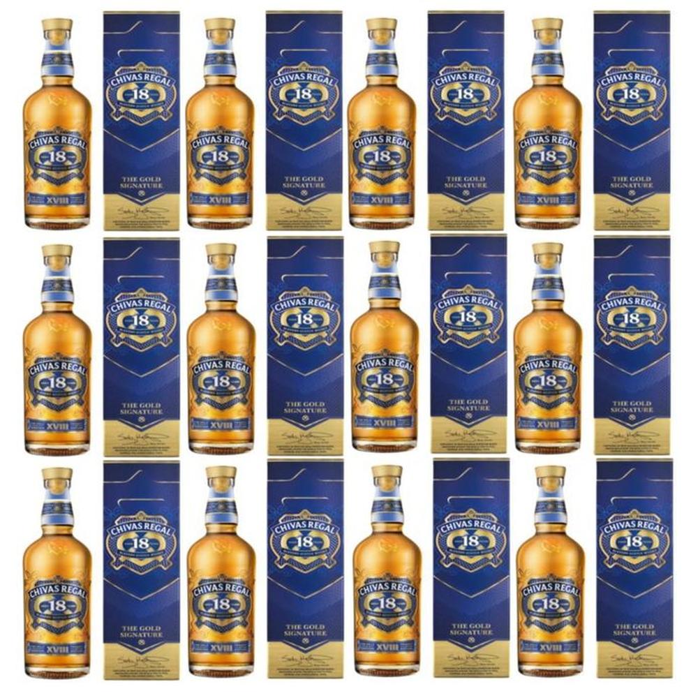 Whisky Chivas Regal 18 años 700ml - 12 UND