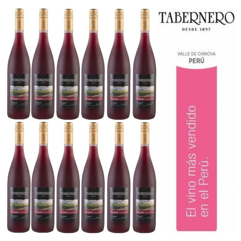 Vino Tabernero Gran Selección Borgoña 750ml - 12 UND