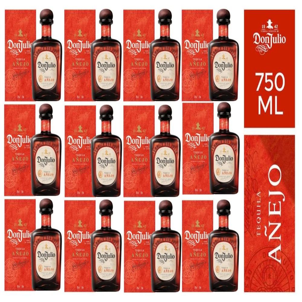 Tequila DON JULIO Añejo Botella 750ml - 12 UND