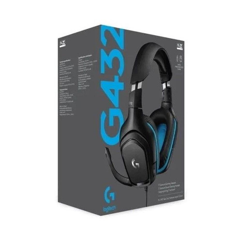Audífono Gamer C/Microf Logitech G432 7.1 Usb Audífono Gamer C/Microf Logitech G432 7.1 Usb