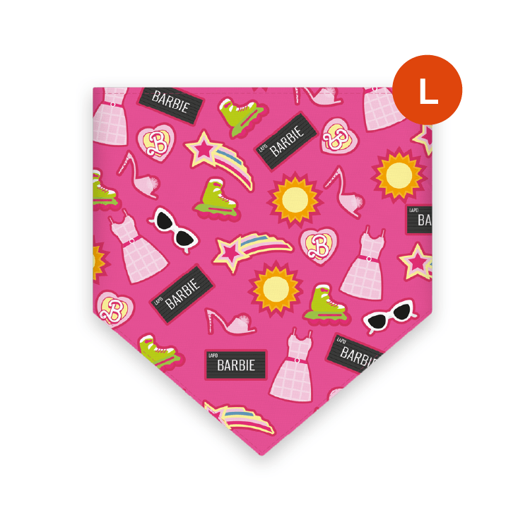 Bandana para mascotas Bandydog! Barbie L