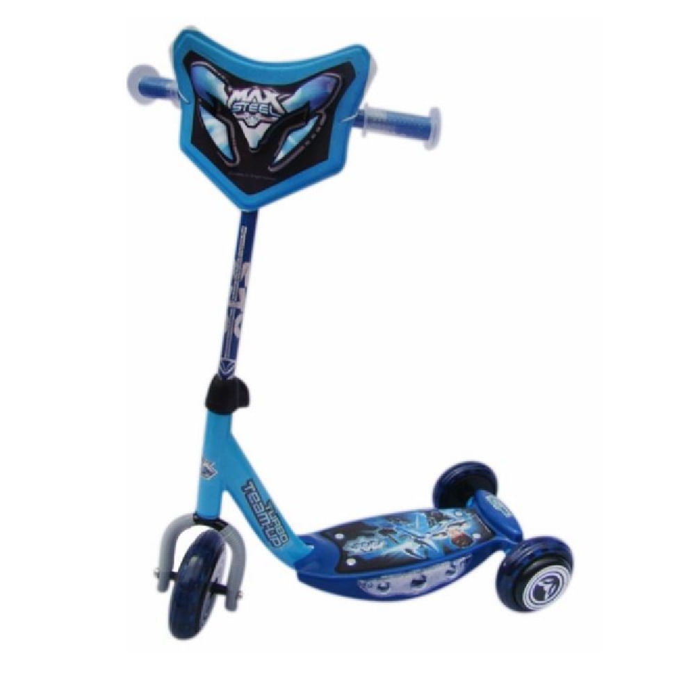Scooter Max Steel SMAXL-06 3 Ruedas para Niños Celeste Scooter Max Steel SMAXL-06 3 Ruedas para Niños Celeste