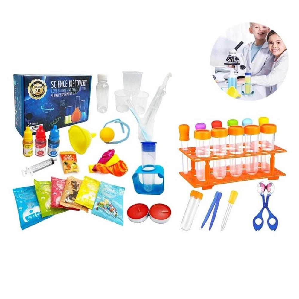 Kit Descubrimiento Científico Primer Laboratorio para Niños Kit Descubrimiento Científico Primer Laboratorio para Niños