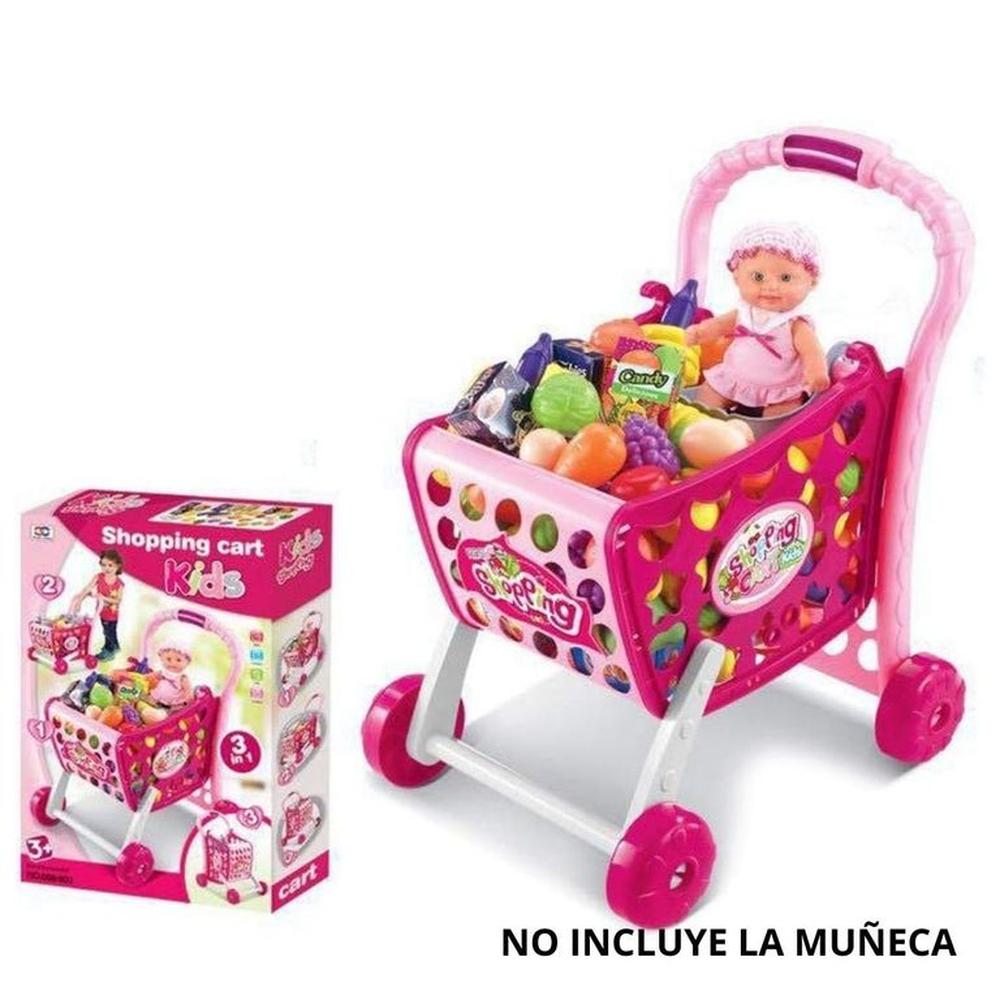 Juego Didáctico Carrito de Compras Interactivo Musical 3en1 Juego Didáctico Carrito de Compras Interactivo Musical 3en1