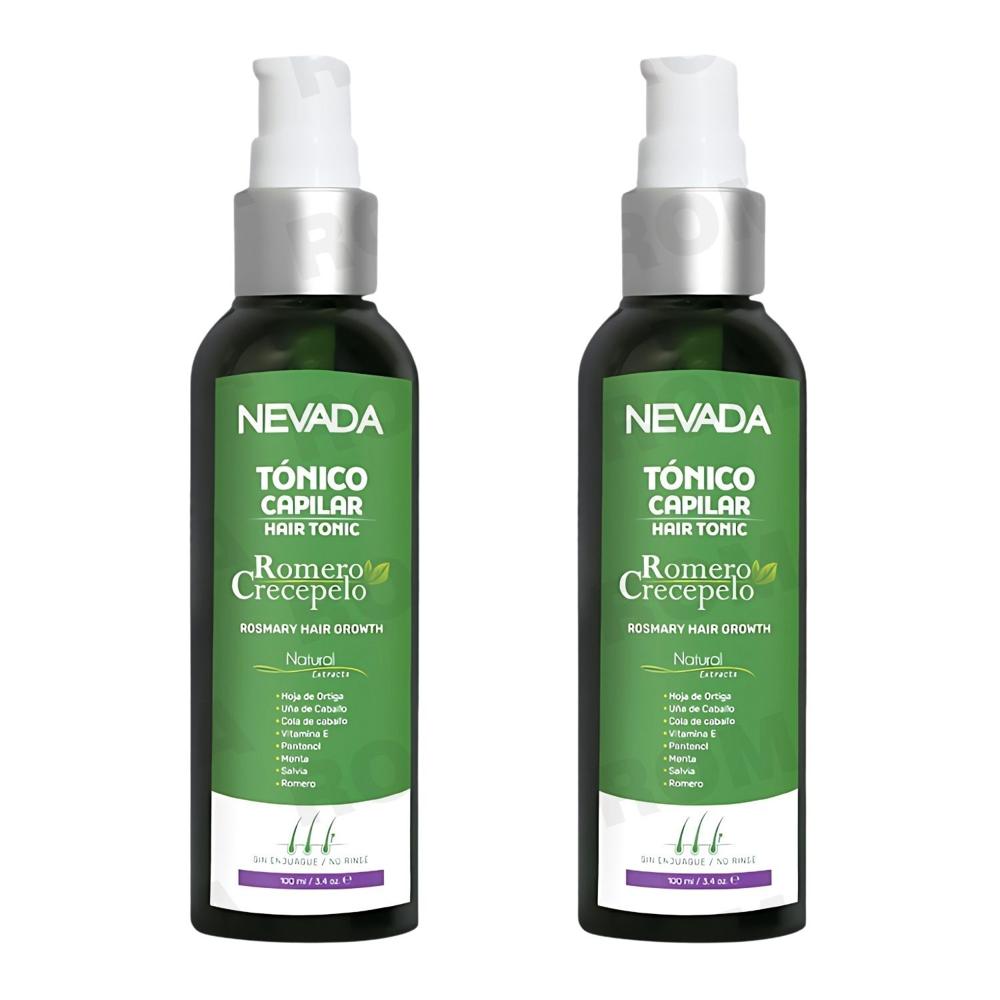 PACK 2 TÓNICO CAPILAR ROMERO CRECEPELO ORIGINAL 100ML NEVADA PACK 2 TÓNICO CAPILAR ROMERO CRECEPELO ORIGINAL 100ML NEVADA