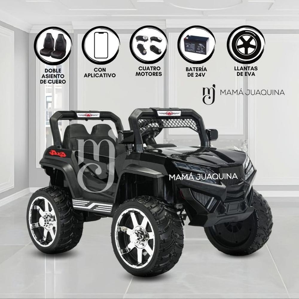 Carro a Batería 4 x 4 «STRANGER» Todo Terreno Black Carro a Batería 4 x 4 «STRANGER» Todo Terreno Black