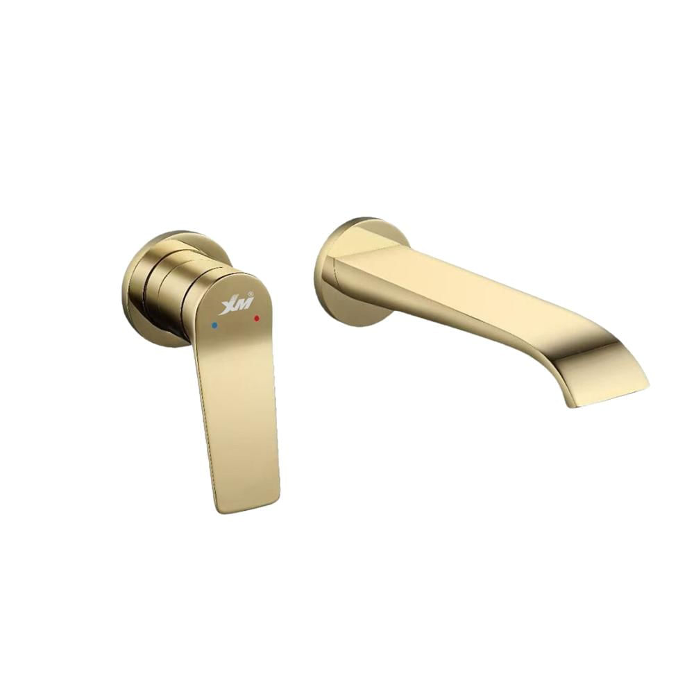 MEZCLADORA DE PARED DORADO M7407 MEZCLADORA DE PARED DORADO M7407