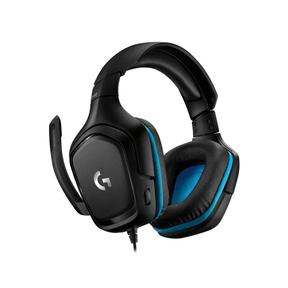 Audífonos Logitech G432 7.1 con Micrófono USB - Sonido Inmersivo en Color Negro