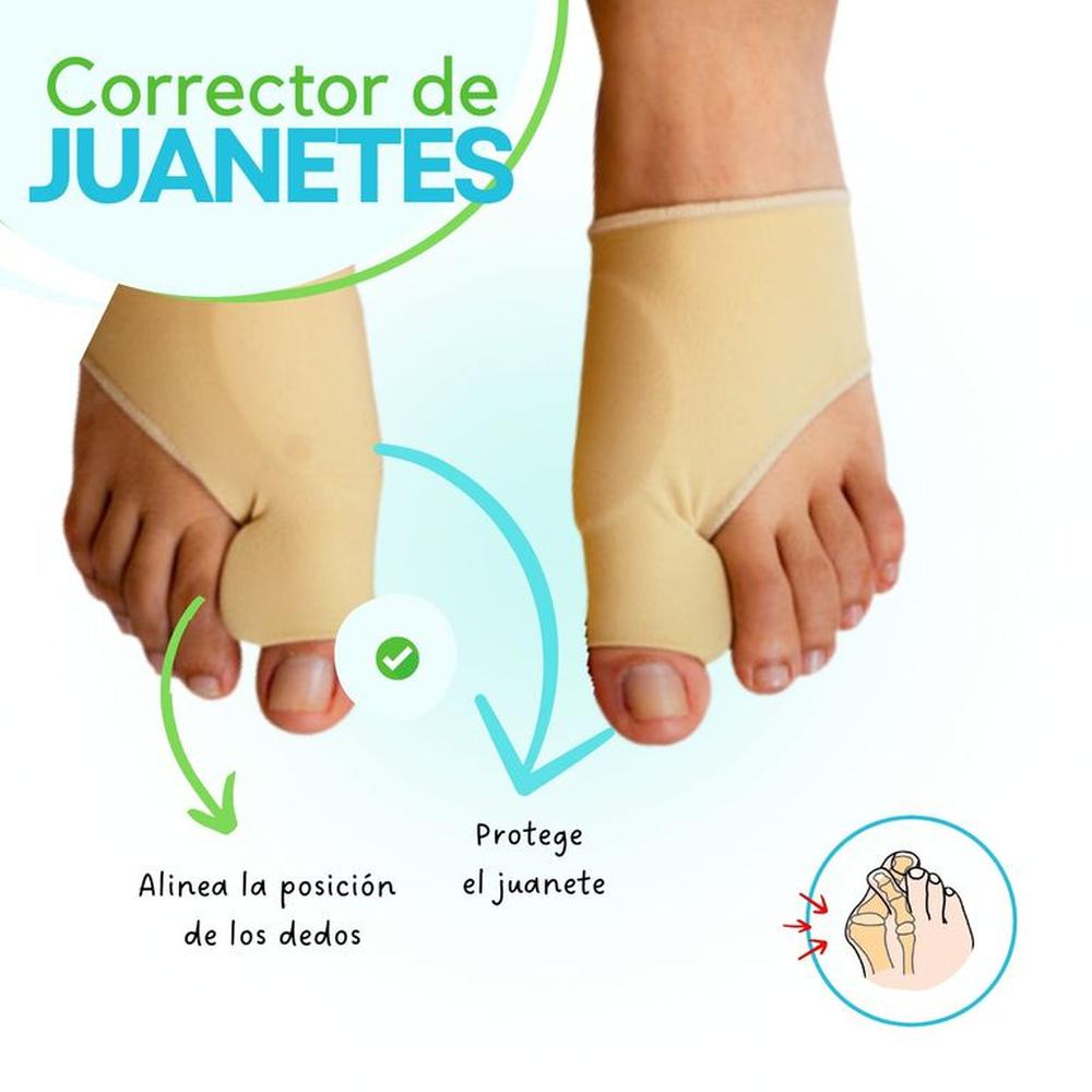 Corrector de juanetes beige talla M - unisex Corrector de juanetes beige talla M - unisex