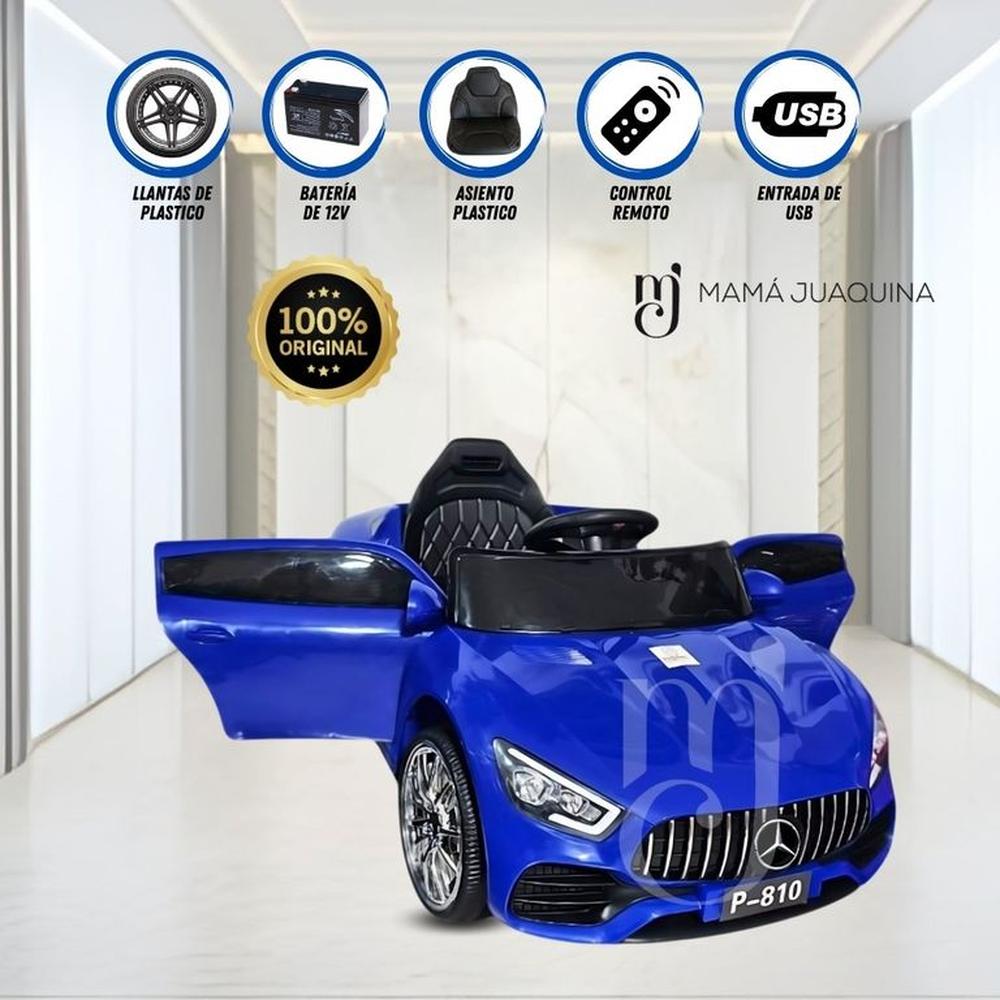 Carro a Batería de Lujo «MERCEDES DEPORTIVE» Licenciado Blue Carro a Batería de Lujo «MERCEDES DEPORTIVE» Licenciado Blue