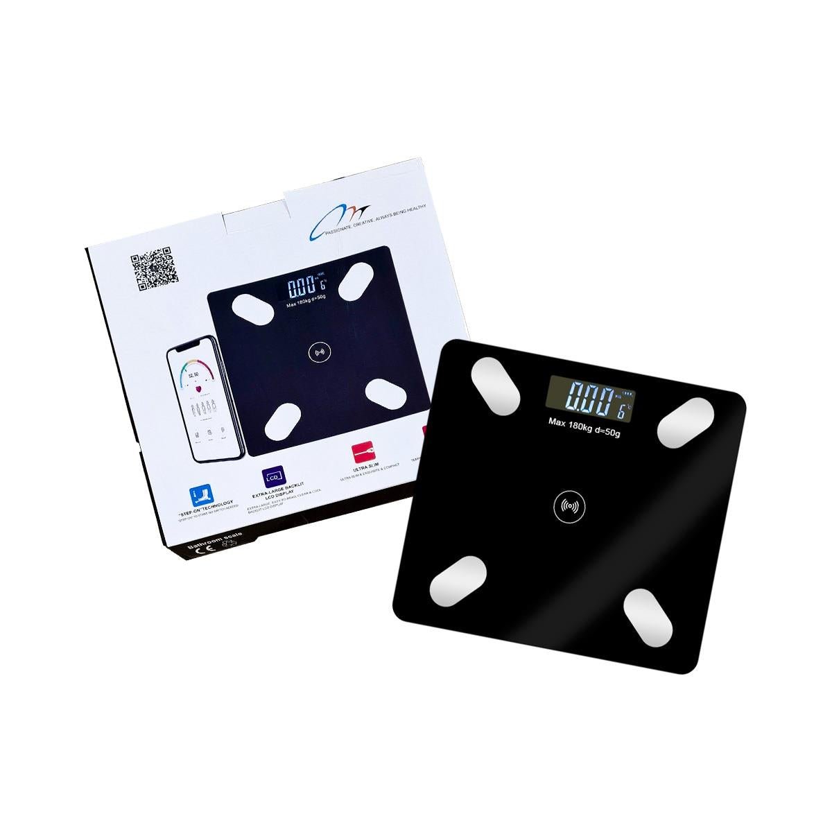 Balanza Con Conexion Bluetooth Okok