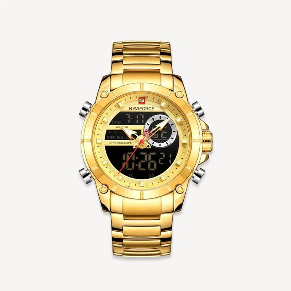 RELOJ NAVIFORCE 9163 DORADO