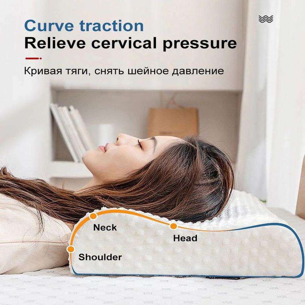 Almohada Viscoelastica Memory Pillow - Blanco.