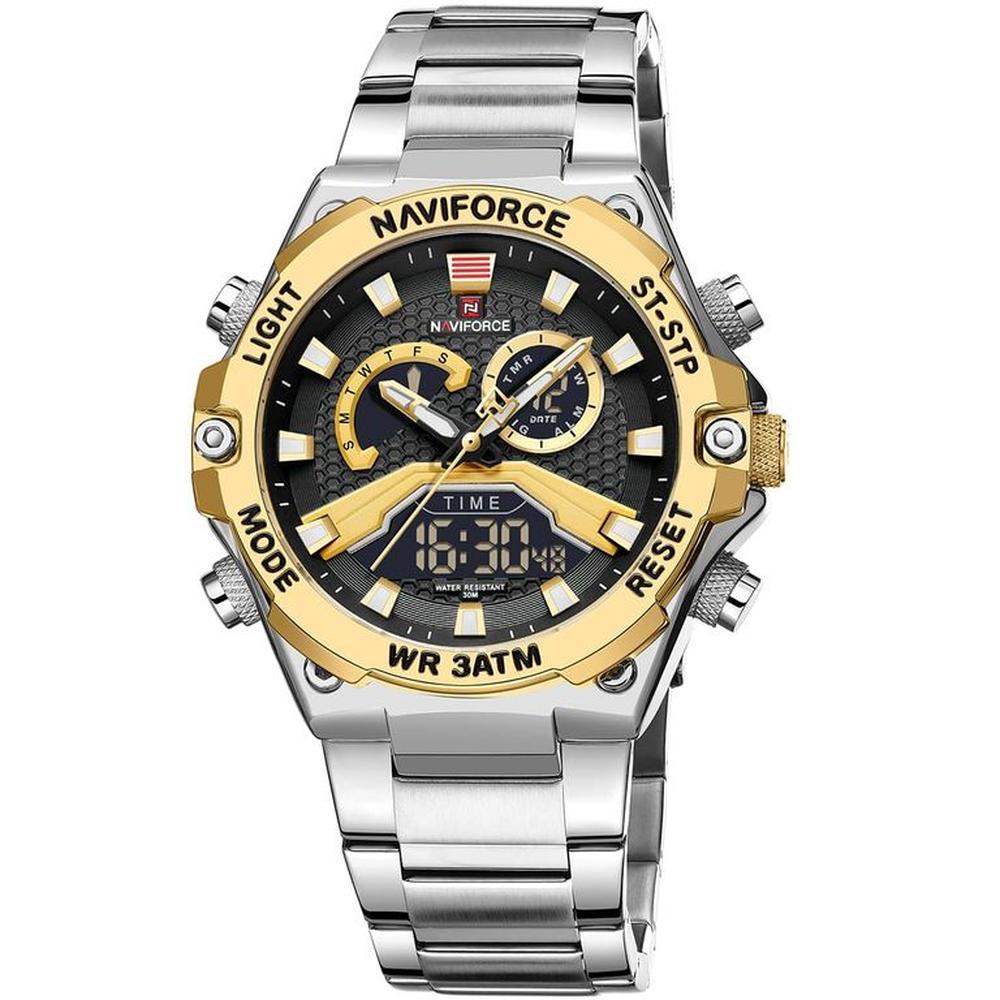 RELOJ NAVIFORCE 9207 silver/gold