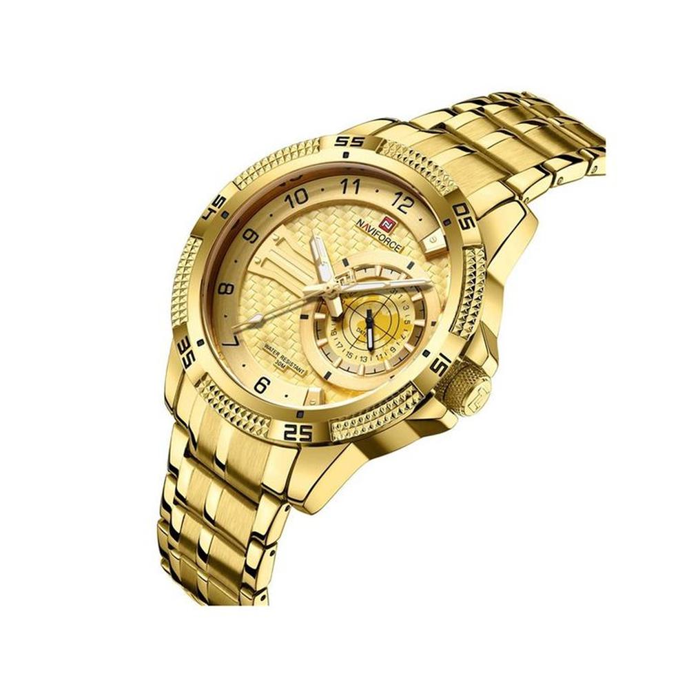 RELOJ HOMBRE NAVIFORCE 9206 GOLD