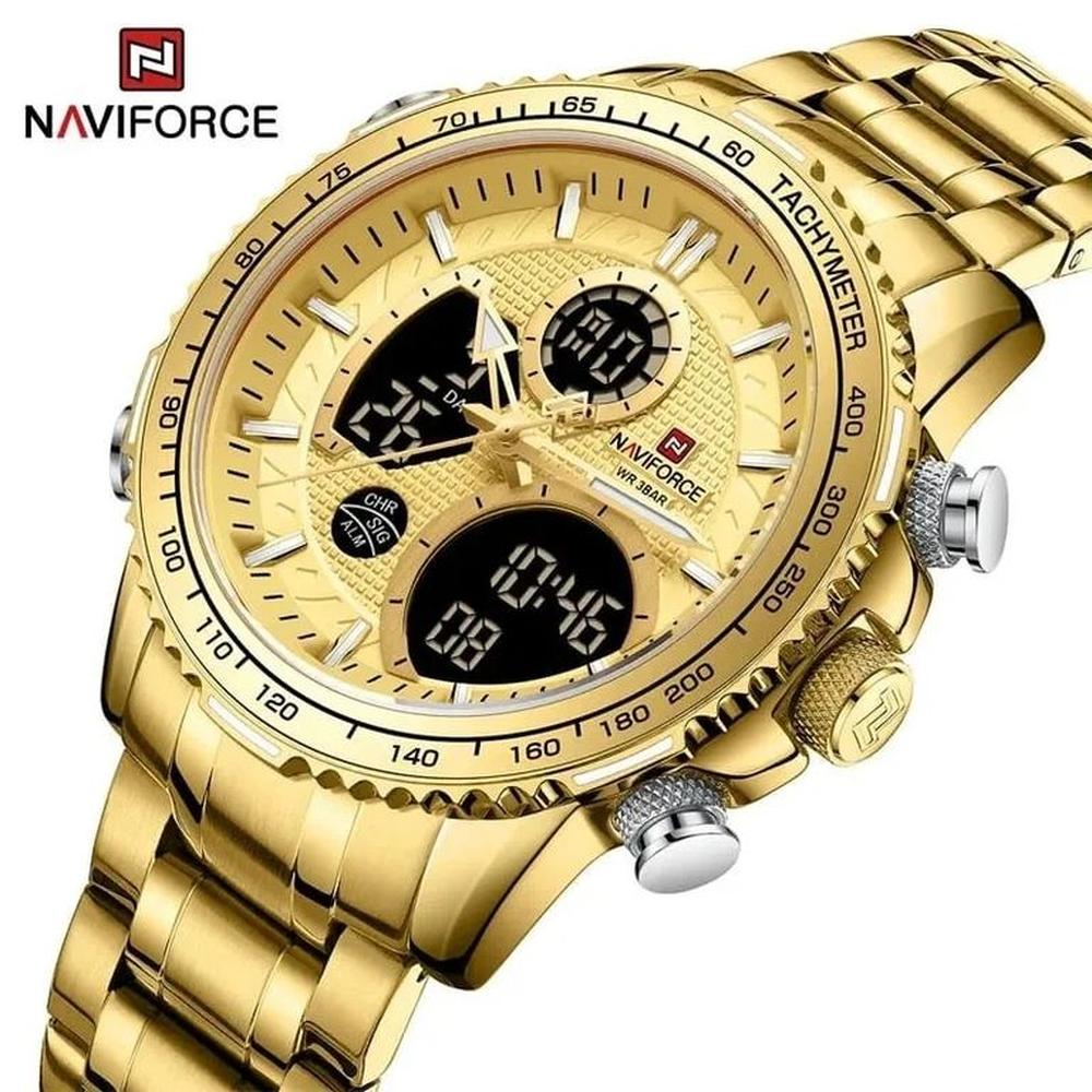 RELOJ NAVIFORCE  9182NF  GOLD