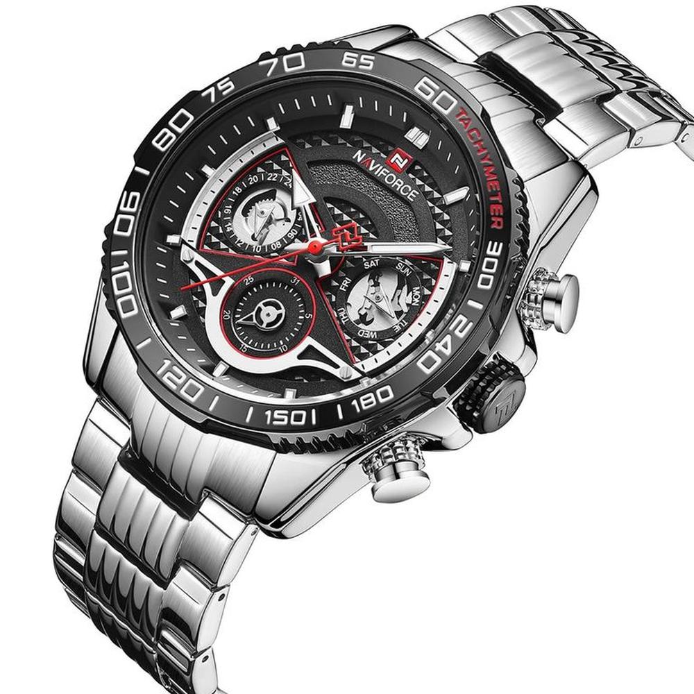 Reloj Naviforce NF9185 Silver de Correa Acero para Caballero