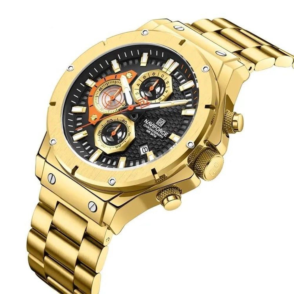 RELOJ NAVIFORCE 8026 DORADO N