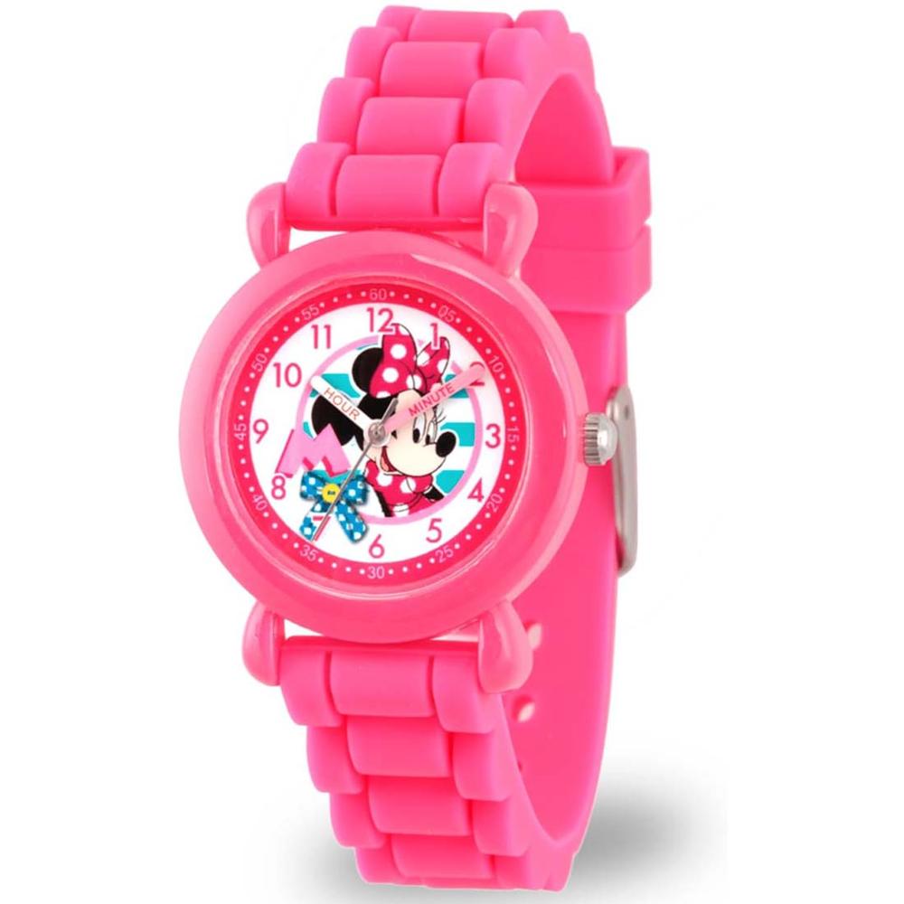 Reloj Infantil Disney Minnie Mouse Cuarzo Analógico Rosa WDS000006