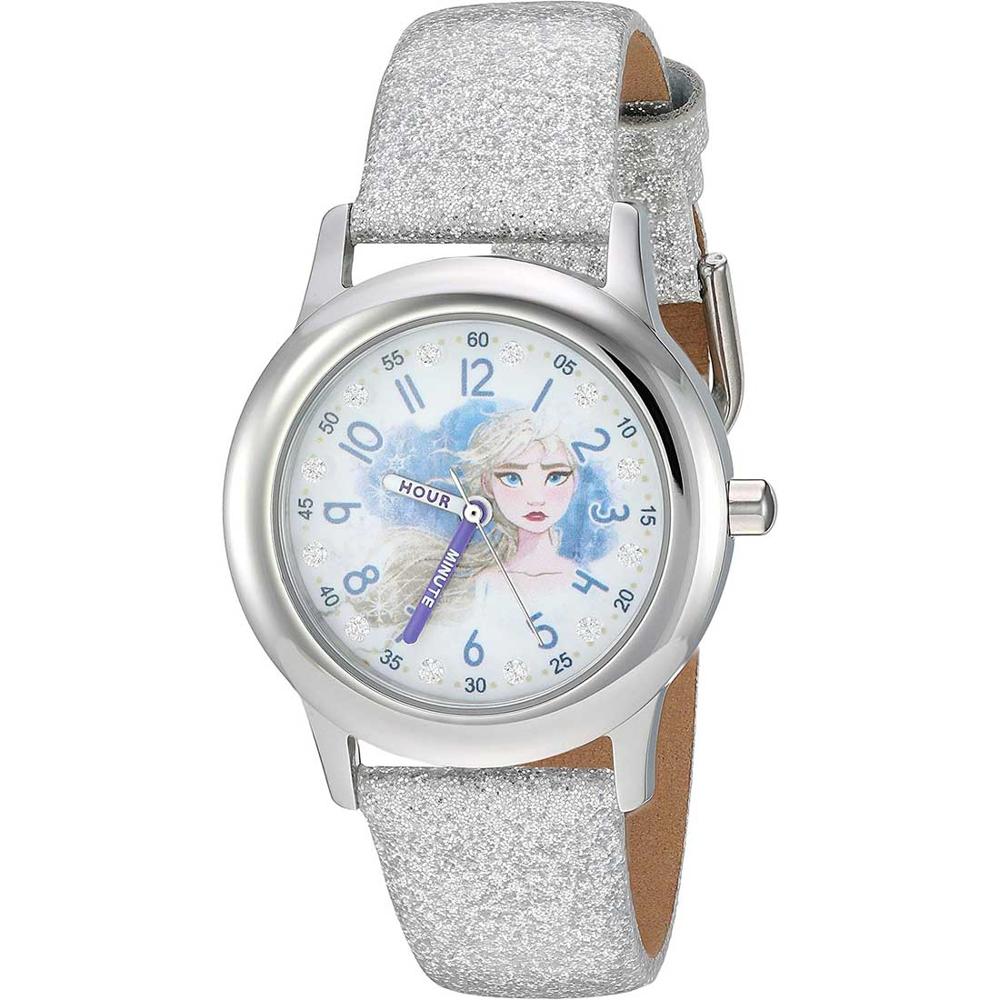 Reloj Infantil Disney Frozen Cuarzo Analógico Cristales Piel WDS000799