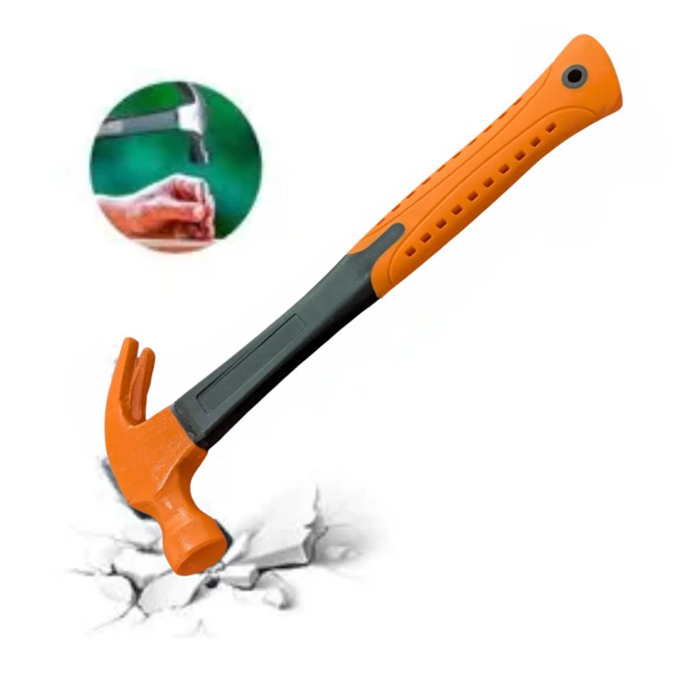 Martillo Cabeza de Fibra Mango De Vidrio