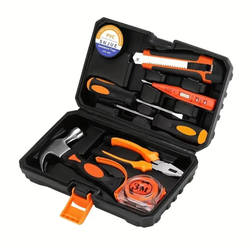 Kit de Herramientas 9 Piezas Acero Inoxidable