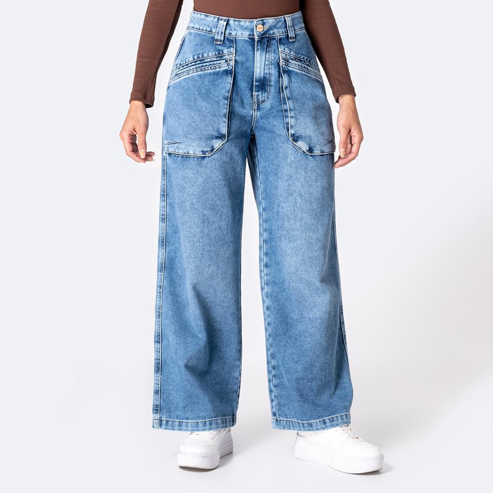 Pantalón Jean Denim Pionier Mujer Marenih Oechsle