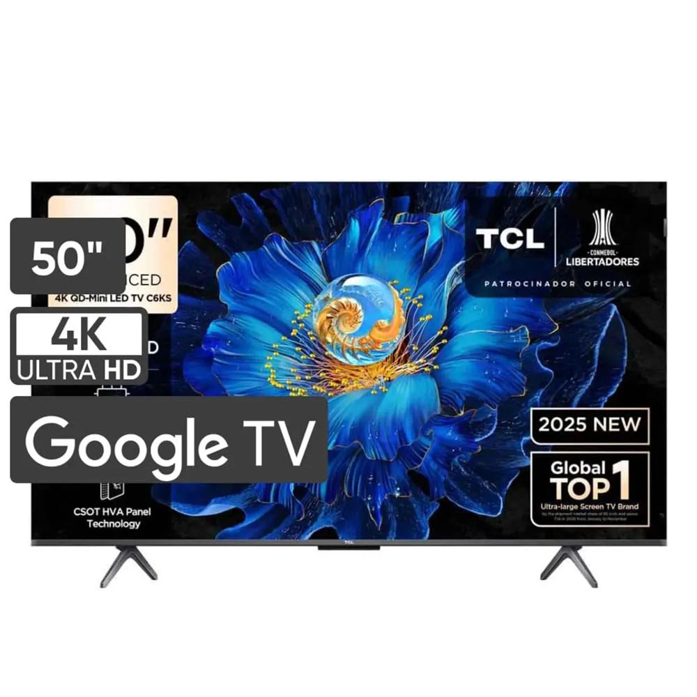 Televisor TCL Mini LED 50 UHD 4K Smart TV 50C6KS