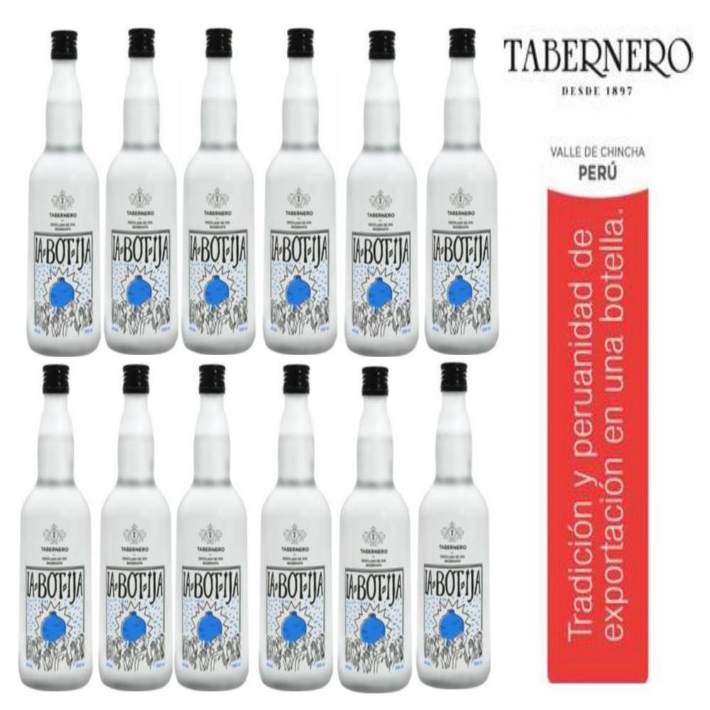 Pisco Tabernero La Botija Quebranta 700ml - 12 UND