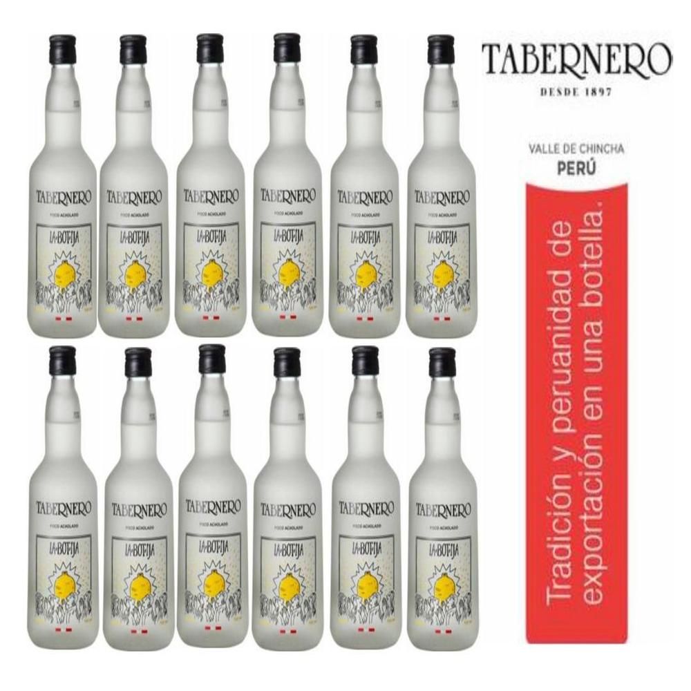 Pisco Tabernero La Botija Acholado 700ml - 12 UND