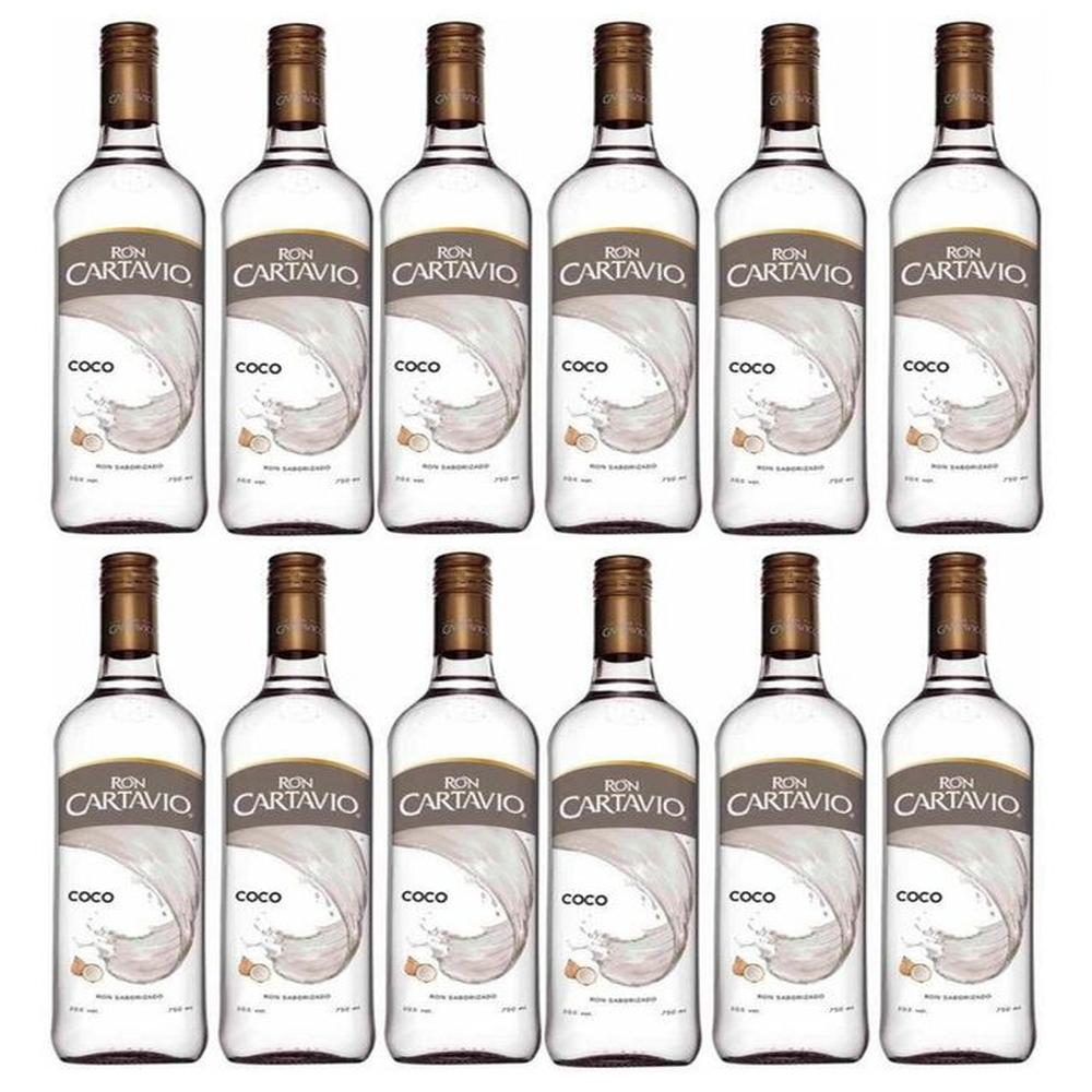 Ron Cartavio Coco 750ml - 12 UND