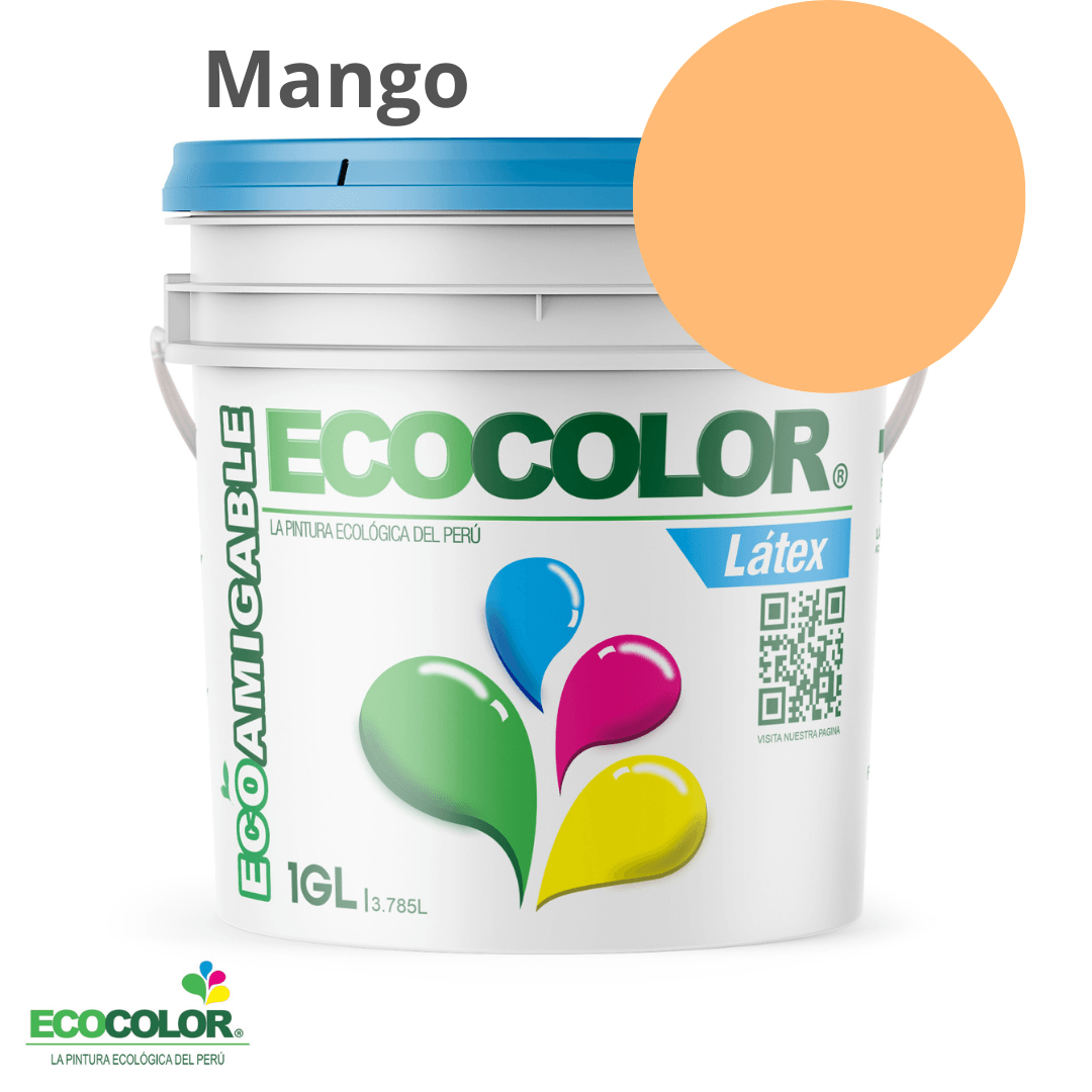 Pintura Ecológica LATEX 1 Galón Mango