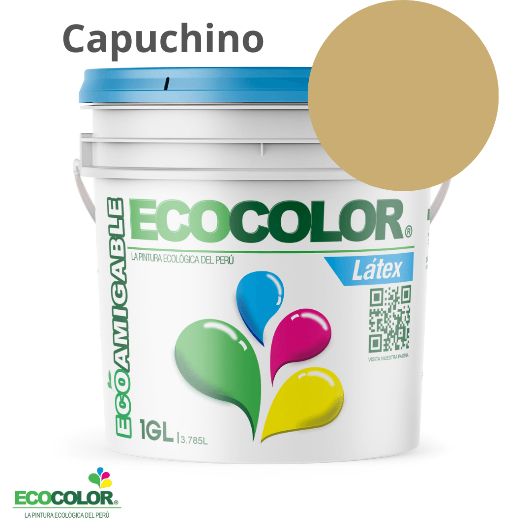 Pintura Ecológica LATEX 1 Galón Capuchino