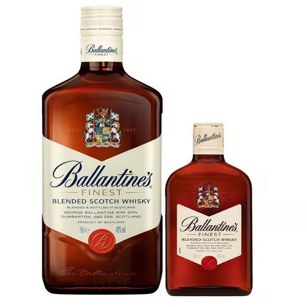 Whisky Ballantines Finest 700ml + Ballantines 200ml