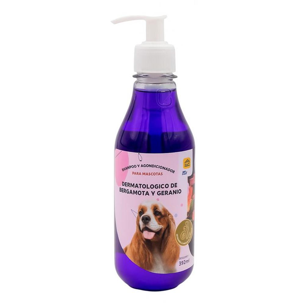 Shampoo & Acondicionador Bergamota Geranio 350 ml - PETLINE Shampoo & Acondicionador Bergamota Geranio 350 ml - PETLINE