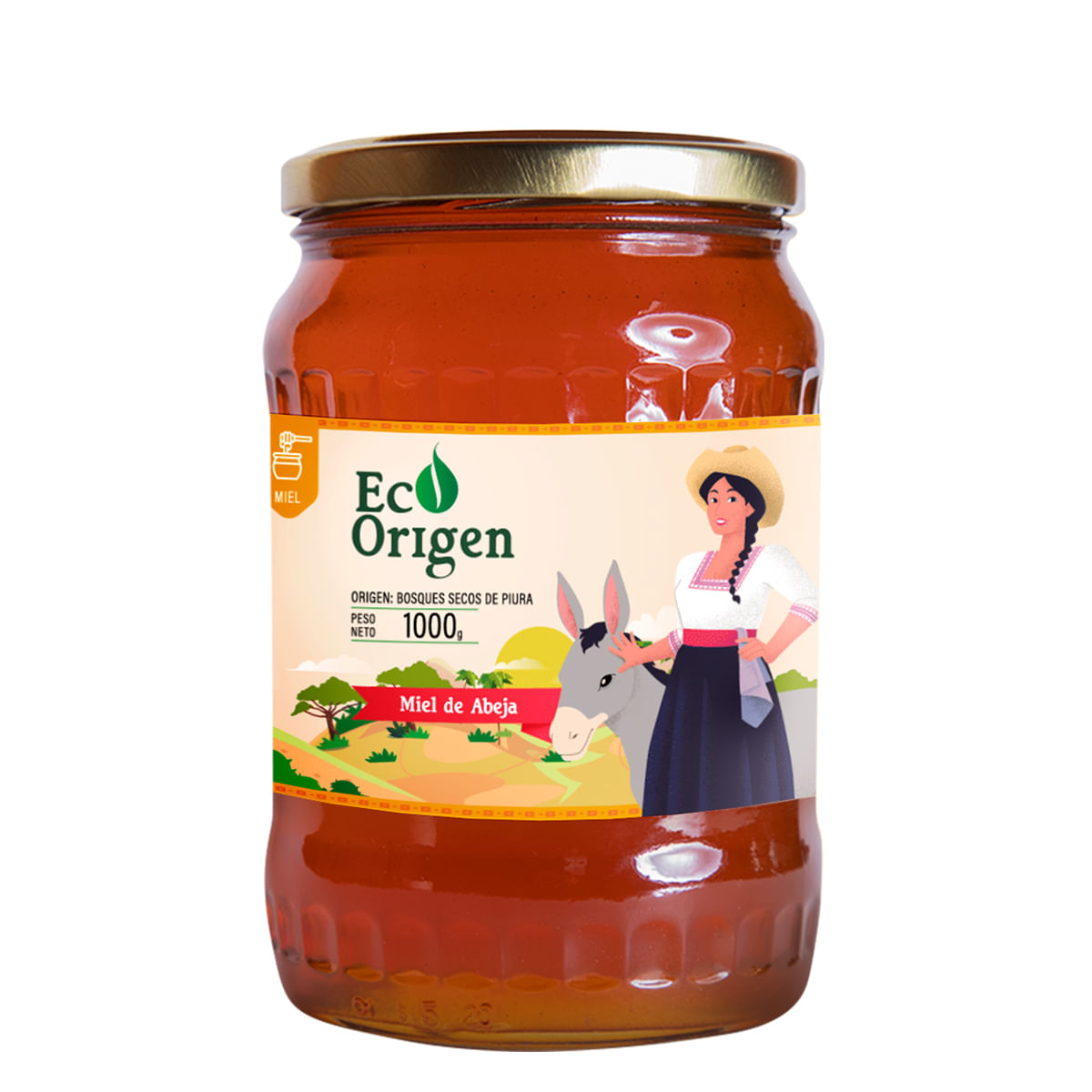 Miel de Abeja Pura Eco Origen 1Kg