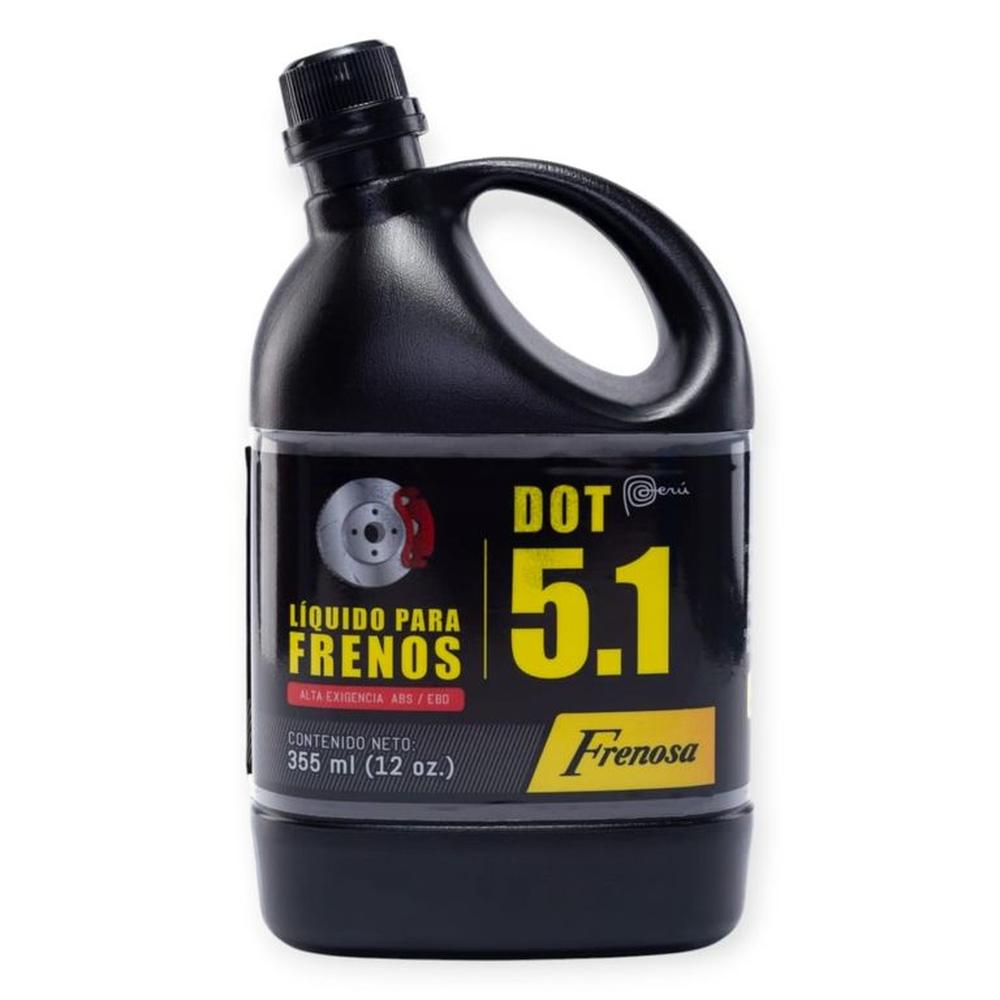 Liquido de Freno DOT 5.1 Frenosa 355ml 12 ONZ Negro